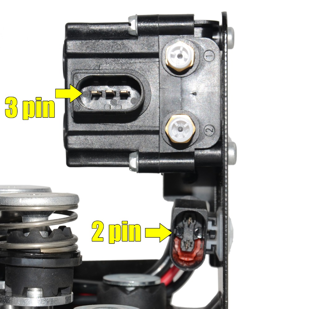 Compressor de Suspensão c/ Módulo de Válvulas - BMW F01 / F02 / F04 / F07 / F10 / F11