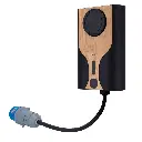 [RD-NORA-7-C1-S] Carregador portátil para veículos elétricos Potência 7,4kW / 32A / Monofásico Conetor tipo 2 Protecção IP55, IK10 Monitorização a partir da APP Cor de madeira