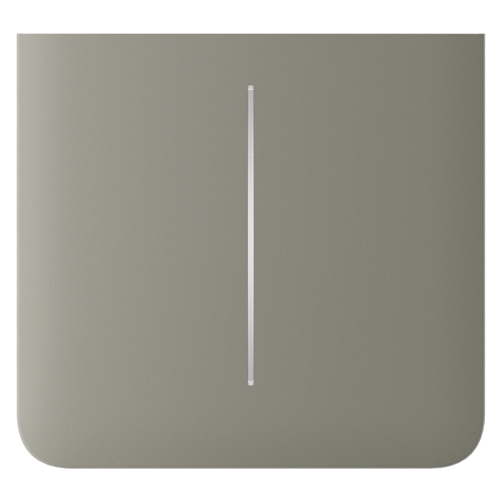 Ajax Painel Tátil LightSwitch Vertical Azeitona
