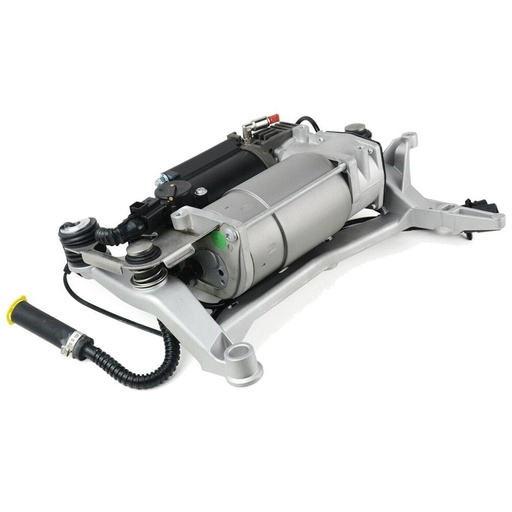 [ASK-VW008-CP2] Compressor de Suspensão - Audi Q7 (4L), VW Touareg (7L), Porsche Cayenne (9PA), com suporte e enchimento de pneus